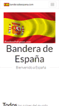Mobile Screenshot of banderadeespana.com